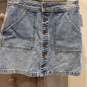 O'Neill Blue Denim Skirt